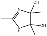 2,4,5-TRIMETHYL-4,5-DIHYDRO-1H-IMIDAZOLE-4,5-DIOL 结构式