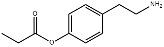 Phenol, 4-(2-aminoethyl)-, propanoate (ester) (9CI) 结构式