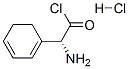 (R)-alpha-aminocyclohexadieneacetyl chloride hydrochloride 结构式