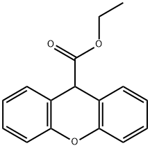 氧杂蒽-9-甲酸乙酯 结构式