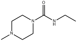 1-Piperazinecarboxamide,N-ethyl-4-methyl-(9CI) 结构式