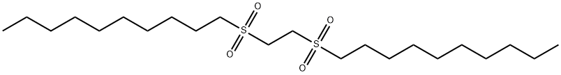 1,2-Bis(decylsulfonyl)ethane 结构式