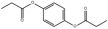 对苯二酚二丙酸酯 结构式
