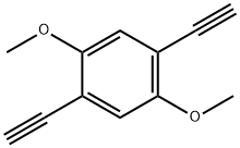 1,4-二乙炔基-2,5-二甲氧基苯 结构式