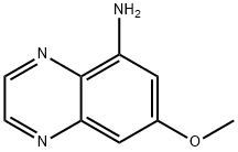 7-Methoxy-quinoxalin-5-ylamine 结构式