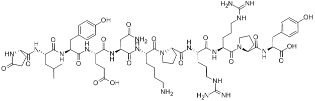 神经降压素Neurotensin (1-11) 结构式