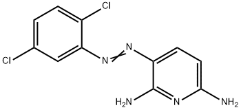 3-[(2,5-Dichlorophenyl)azo]-2,6-pyridinediamine 结构式