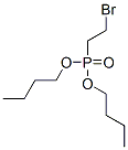 (2-Bromoethyl)phosphonic acid dibutyl ester 结构式