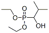 1-Hydroxy-2-methylpropylphosphonic acid diethyl ester 结构式