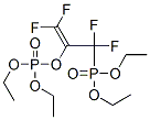 Phosphoric acid 1-(diethoxyphosphinyl)-1,1,3,3-tetrafluoro-2-propen-2-yldiethyl ester 结构式