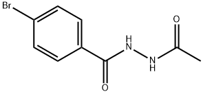 N'-(p-Bromobenzoyl)acetohydrazide 结构式