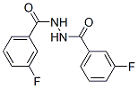 m-fluoro-2'-(m-fluorobenzoyl)benzohydrazide  结构式