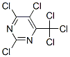 2,4,5-Trichloro-6-(trichloromethyl)pyrimidine 结构式