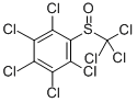 Sulfoxide, pentachlorophenyl trichloromethyl 结构式