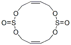 1,6,8,13-Tetraoxa-7,14-dithiacyclotetradeca-3,10-diene 7,14-dioxide 结构式