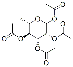 6-脱氧-ALPHA-D-吡喃葡萄糖 1,2,3,4-四乙酸酯 结构式