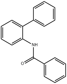 N-(1,1'-Biphenyl)-2-ylbenzamide 结构式