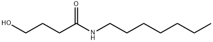 N1-HEPTYL-4-HYDROXYBUTANAMIDE 结构式