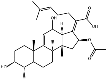 9,11-ANHYDRO-12-HYDROXY FUSIDIC ACID 结构式