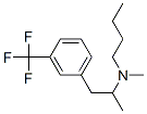 N-methyl-N-[1-[3-(trifluoromethyl)phenyl]propan-2-yl]butan-1-amine 结构式