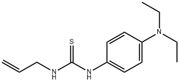 1-Allyl-3-[4-(diethylamino)phenyl]thiourea 结构式