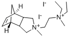 4,7-Methanoisoindolinium, 3a,7a-dihydro-2-(2-(diethylmethylammonio)eth yl)-2-methyl-, diiodide 结构式