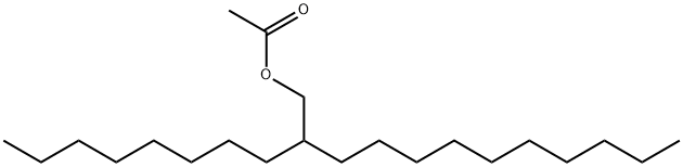 2-octyldodecyl acetate 结构式