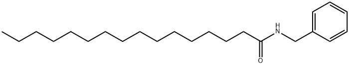 N-苄基棕榈酰胺 结构式