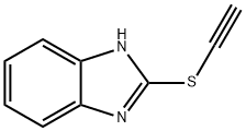 1H-Benzimidazole,  2-(ethynylthio)- 结构式