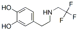 N-2,2,2-trifluoroethyl-2-(3,4-dihydroxyphenyl)ethylamine 结构式