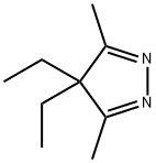 4H-Pyrazole,  4,4-diethyl-3,5-dimethyl- 结构式