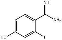 Benzenecarboximidamide, 2-fluoro-4-hydroxy- (9CI) 结构式