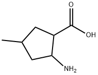 Cyclopentanecarboxylic acid, 2-amino-4-methyl- (9CI) 结构式