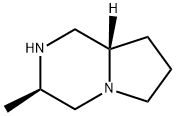 Pyrrolo[1,2-a]pyrazine, octahydro-3-methyl-, (3R,8aS)- (9CI) 结构式