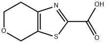 6,7-二氢-4H-吡喃并[4,3-D]噻唑-2-甲酸 结构式