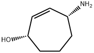 2-Cyclohepten-1-ol,4-amino-,(1S,4R)-(9CI) 结构式