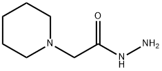 1-哌啶基乙酸,肼 结构式