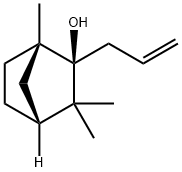 Bicyclo[2.2.1]heptan-2-ol, 1,3,3-trimethyl-2-(2-propenyl)-, (1S,2R,4R)- (9CI) 结构式