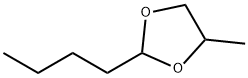 2-丁基-4-甲基-1,3-二氧戊环 结构式