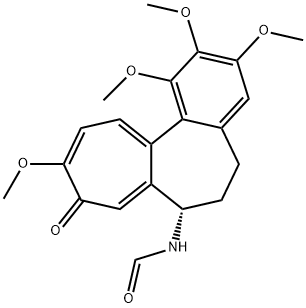 N-甲酰脱乙酰秋水仙碱 结构式
