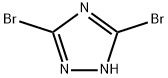 3,5-二溴-1H-1,2,4-三唑 结构式