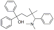 5-(Dimethylamino)-4,4-dimethyl-1,1,5-triphenyl-1-pentanol 结构式