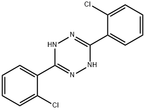 3,6-双(2-氯苯基)-1,2-二氢-1,2,4,5-四嗪 结构式