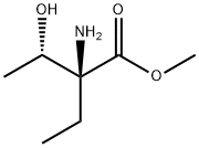 L-Allothreonine,2-ethyl-,methylester(9CI) 结构式