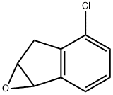 5-CHLORO-6,6A-DIHYDRO-1AH-1-OXA-CYCLOPROPA[A]INDENE 结构式