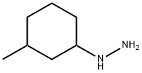 3-METHYLCYCLOHEXYL-HYDRAZINE 结构式