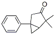 Bicyclo[3.1.0]hexan-3-one, 4,4-dimethyl-1-phenyl- (9CI) 结构式