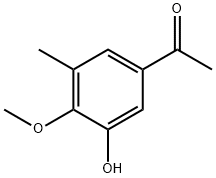 Ethanone, 1-(3-hydroxy-4-methoxy-5-methylphenyl)- (9CI) 结构式