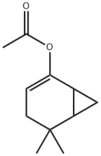 Bicyclo[4.1.0]hept-2-en-2-ol, 5,5-dimethyl-, acetate (9CI) 结构式