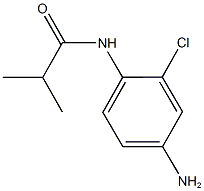 N-(4-氨基-2-氯苯基)异丁酰胺 结构式